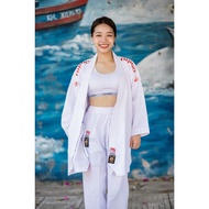 [Kumite D2 Platinum 2 shirts 1 pants] FUJIDO Launches super light Karate Kumite form Arawaza martial