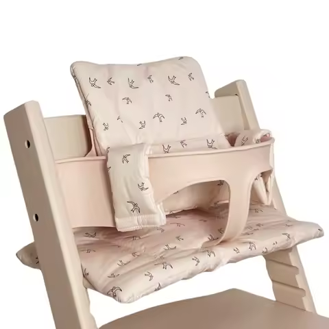Baby Cushion for Stokke Tripp Trapp High Chairs Soft Padded Seat Backrest Baby Set Compatible Easy t