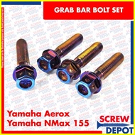 1SET Grab Bar Bolt for Yamaha Aerox 155 Nmax ( Screw Depot - Motorcycle )