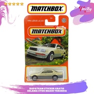 Matchbox 1994 Lexus LS400 Cream Silver Timothy Diecast