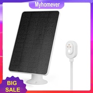 10W Solar Panel Charger with Charging Cable Monocrystalline Wall Mount IP65 Waterproof for Arlo Ultr