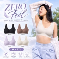 (Ready Stock) A28 ZERO FEEL Seamless Wide Strap Bra YOBO