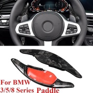 For BMW 3 Series 5 Series 8 Series Carbon Fiber Forged Style Steering Wheel Paddle Shifter Extension