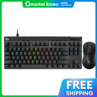 ชดคยบอรดและเมาสเกมมง Logitech G Pro X SUPERLIGHT สดำ + TKL Rapid สดำ