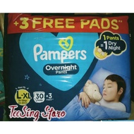 Pampers Overnight Diaper Pants L-XL 30s
