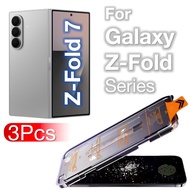 3Pcs for Galaxy Z Fold 7 6 5 4 3 2 Z-Fold7 Fold7 Fold6 Screen Protector Fingerprint Toughened Glass 