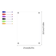 Weekly Planner Magnetic Noticeboard