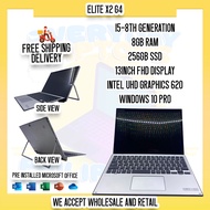 (USED) LAPTOP ELITE X2 G4 I5-8TH GEN 8GB RAM/256GB SSD /  2ND HAND LAPTOP LOW PRICE / 2ND HAND LAPTOP ORIGINAL / 2ND HAND LAPTOP ON SALE