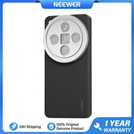NEEWER PA120 OPPO Find X8 Pro Case – Lens/Filter Adapters + Wireless Charging (Black+Silver)