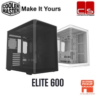 Cooler Master Elite 600 | BLACK / WHITE | Mid-Tower PC Case