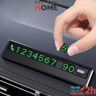 Phone Number Plate, Car Dashboard Mount, Compact, Convenient, Parking at the Road, Aisle Everyone Kn