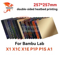 X1C P1P P1S A1 X1 Build Plate for Bambu Lab Plate Smooth PEI Sheet PEO PET for Bambulabs x1 p1p 3D P