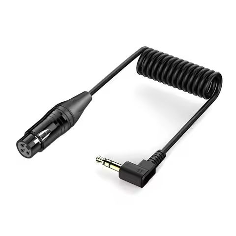 AED6-XLR Cable 3.5MM To XLR Audio Cable Aux Audio Cord For Microphone Mixer Speakers Amplifiers