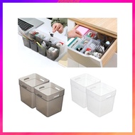 [Predolo2] 2 Pieces Refrigerator Side Door Box Fridge Organiser Refrigerator Organizer Box for Fridge Cabinets Pantry Small Items Fruits