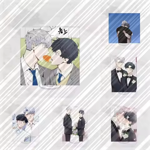 15CM NEW Anime Cherry Blossoms After Winter Acrylic Stand Model Cosplay Charm Characters Ornament Ac