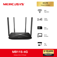 Mercusys MB115-4G Wireless N Single Band 4G 300Mbps LTE Router