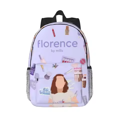 Florence By Mills Millie Bobby Brown Backpack Hot Sale Daypack Boys Girls BookBag Shoulder Bags for 