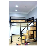 Queen loft bed full set