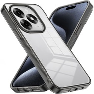 Case for itel A70 / itel S23 / itel S23+ Hard Transparent Acrylic Back Scratch Resistant Anti-Slip C