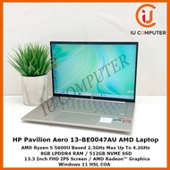 HP PAVILION AERO LAPTOP 13-BE0047AU AMD RYZEN 5 5600U 8GB RAM 512GB NVME SSD USED LAPTOP REFURBISHED