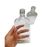 Botol kaca 350 botol gepeng wadah cupang