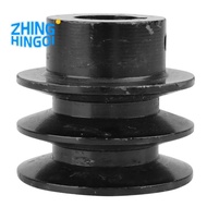 Double V Belt Pulley for 20mm Bore Groove Pulley A Belt for 168F 170F GX110 GX120 GX160 GX200 7HP En
