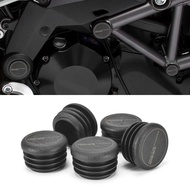 Motorcycle Accessories Frame End Caps Frame Hole Cover Caps Plug Decorative For Ducati Multistrada 1
