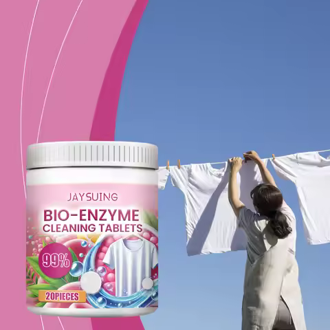 Bio-Enzyme Explosive Salt Cleaning Tablets Plant Enzyme Cleaner Stain Remove Eco Organic Cleaner Ins
