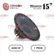 Speaker Woofer 15 Inch Cobra Black Magic Cb -1590 Al