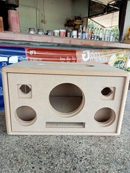 ตู้ลำโพง บลูทูธdiy 4.5 กลาง3นิ้ว แหลม2นิ้ว พอทหน้า(ไม้MDF 15mm)