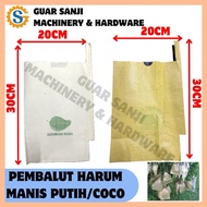 PEMBALUT HARUM MANIS SARUNG BUAH HARUM MANIS PELAM MANGGA 芒果袋 (WHITE/COCO)