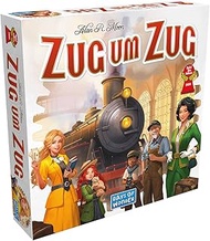 Days of Wonder, Ticket to Ride (Refresh), Family Game, 2-5 Players, 8+ Years, 30-60 Minutes, German