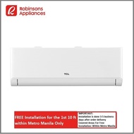 TCL 1.5 HP SPLIT TYPE INVERTER AIRCON (TCL TAC-13CSD/MEI2)