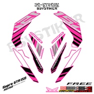 Striping sticker RS 150 / supra gtr 150 graphics (sku3) / sticker gtr 150 / winner 150 Motorcycle