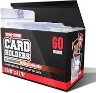 Semi Rigid Card Holders for PSA, SGC, BGS, CSG Grading – 400 Bundle - Baseball Card Sleeves - 200 Ca