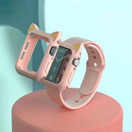 Cover For Apple Watch Case 44mm 40mm 38mm 42mm Bumper Screen Protector Scratch Shockproof Accessories Iwatch Series 6 SE 5 4 3 2