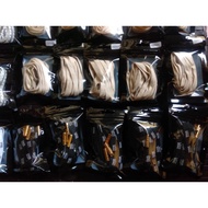 CREAM WAX SHOE LACE FREE AGLETS!