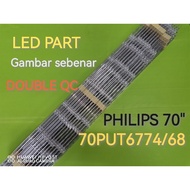 PHILIPS NEW SET LED BACKLIGHT 70PUT6774/68