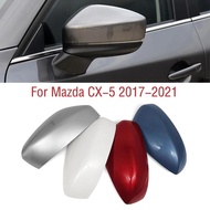 For Mazda CX-5 CX5 2017 2018 2019 2020 2021 Car Rearview Mirror Cover Lid Cap Wing Door Side Mirror 