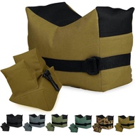 Twod Outdoor Shooting Rest Bags - Target Sports Bench Rest with Front & Rear Support SandBag Stand H