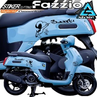 CUTING STICKER/F.190/FAZZIO STRIPING/SNOOPY CARTOON STICKER/CUTE CARTOON STICKER/CUTE SNOOPY STICKER