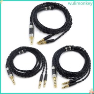 WU Earphone Cable Stereo Aux Cord Line for Hifiman Sundara Ananda HE100se HE6se