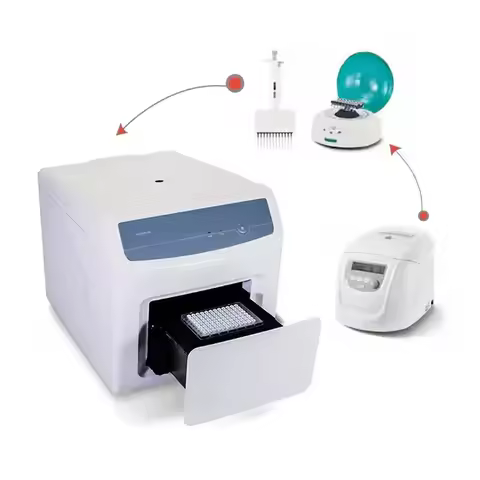 Laboratory Equipment Biochemical Analysis System PCR Analyzer DNA Test Machine Real Time PCR Machine