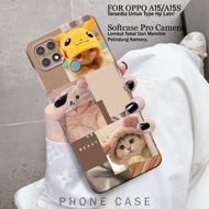 Oppo A15 Case / A15s - Casing Oppo A15hp / A15s - (Cat) - Case hp - Casing hp - Oppo A15 Softcase / 