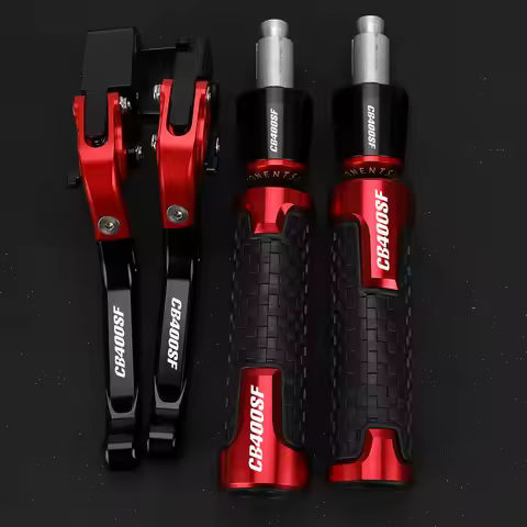 Motorcycle Accessories Brake Clutch Levers Handlebar Hand Grips Ends For Honda CB400SF CB 400SF CB40