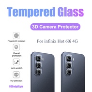 2 Pcs Tempered Camera Protector for Infinix Hot 60i 4G Ultra 9H 8K Lens Glass Film for Infinix Hot 6