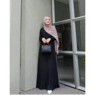 YURI DRESS size S M L XL fashion muslim terbaru matt MANGO CREPE DRESS CASUAL