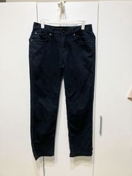NET 黑色九分牛仔褲 男 30腰