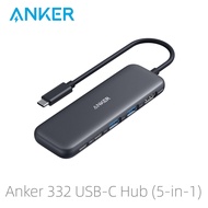 Anker 332 USB-C Hub (5-in-1) with 4K HDMI Display, 5Gbps - and 2 5Gbps USB-A Data Ports and for MacBook Pro, MacBook Air, Dell XPS, Lenovo Thinkpad, HP Laptops and More