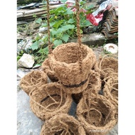 Flower pot @ hanging orchid pot from Cocofiber/ 17x17cm